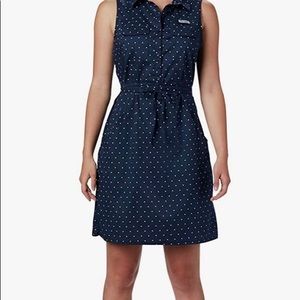 Columbia PFG Bonehead Polka Dot Dress